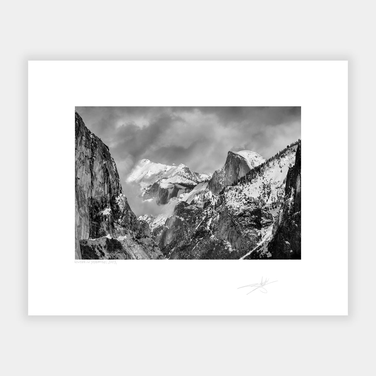Winter In Yosemite