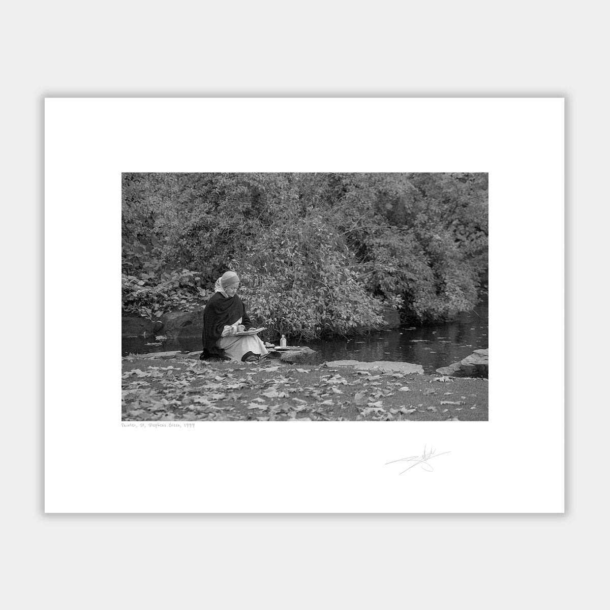 Painter, St Stephens Green 1999