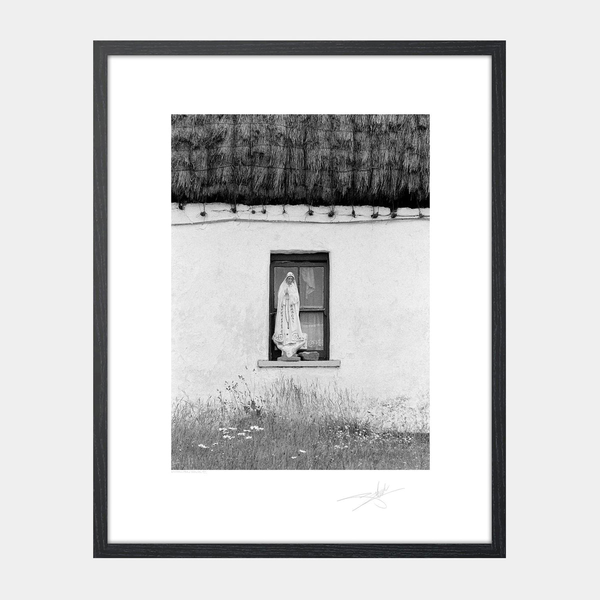 Cottage window Aran Island