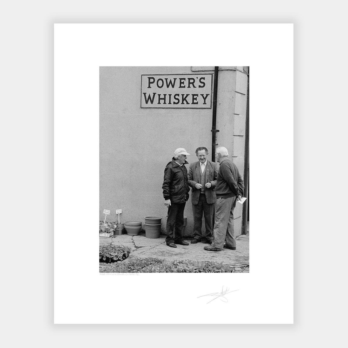 Three Men on a Corner Clare '92 Ireland