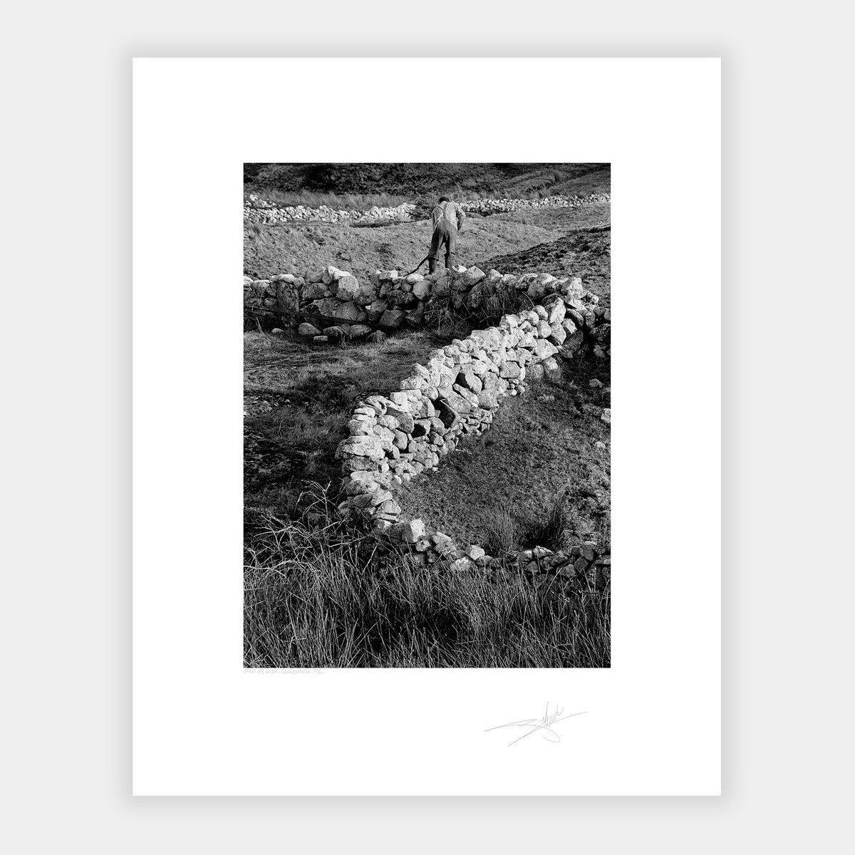 Man at Work, Connemara, '92 Ireland