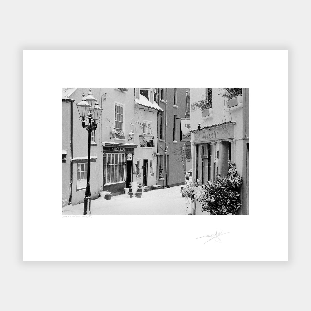 Kinsale under snow '91 Ireland