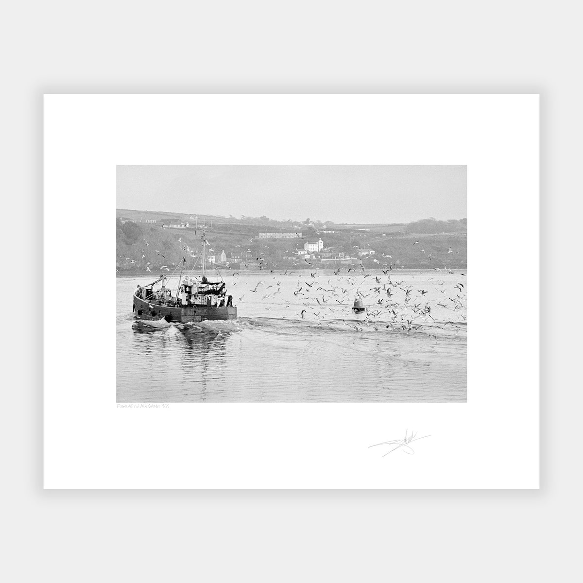 Fishing in Kinsale '87 Ireland