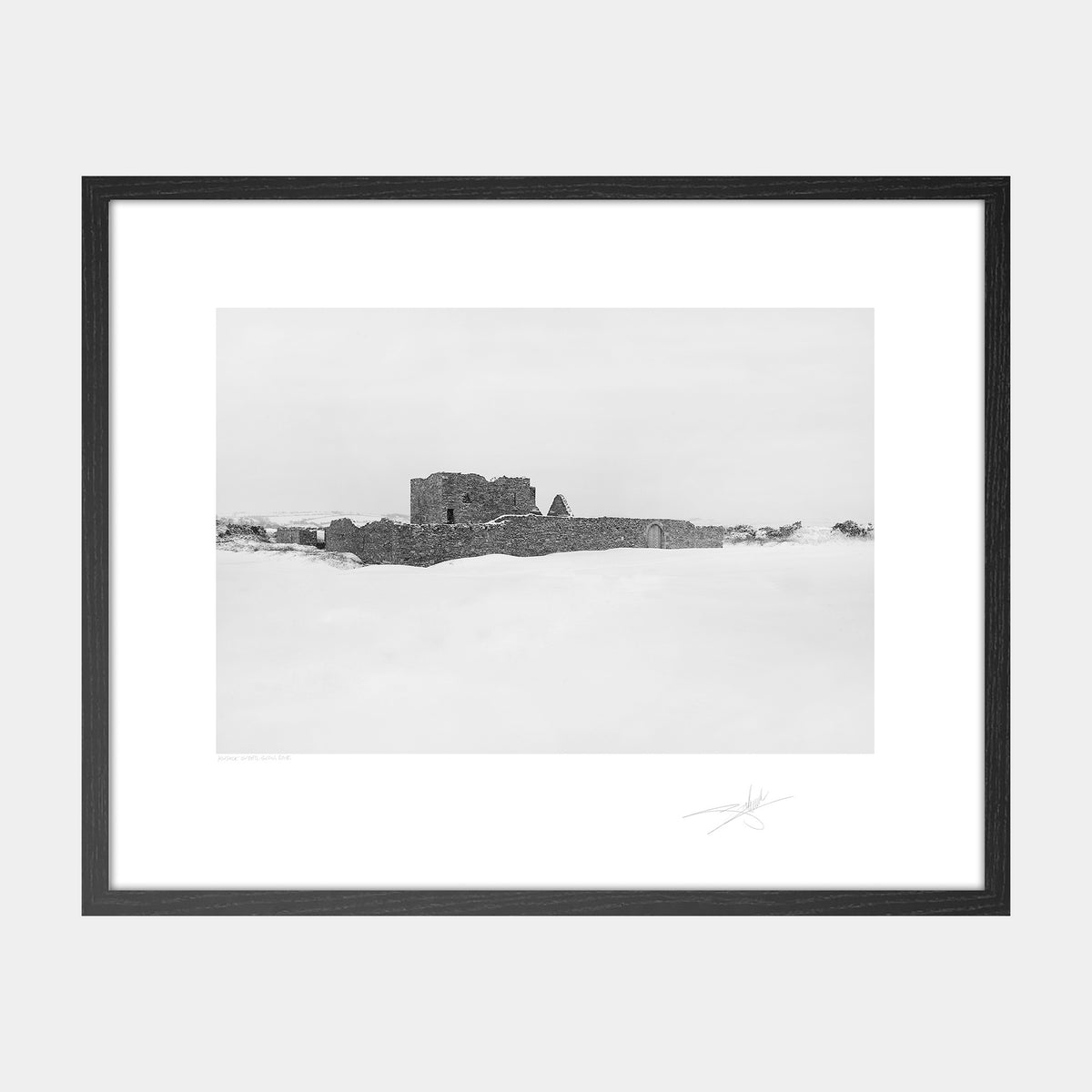 James Fort Under Snow Kinsale Ireland 2018