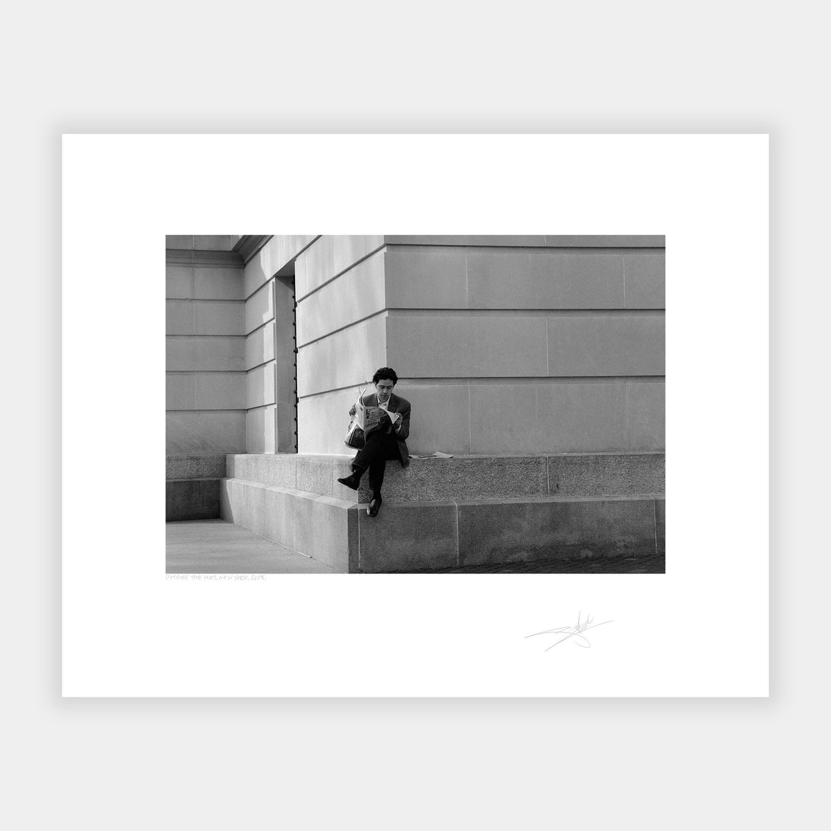 Outside the Met