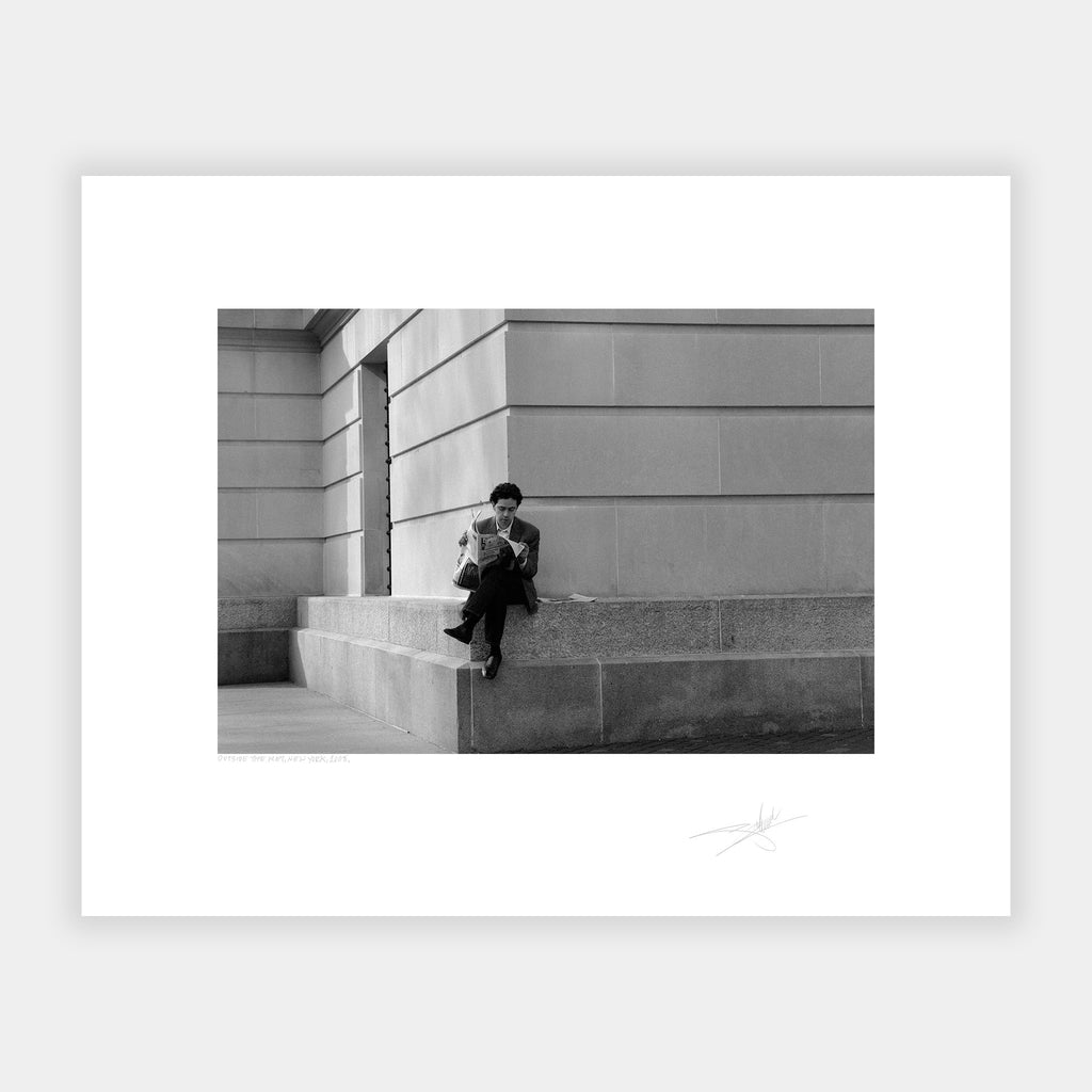 Outside the Met
