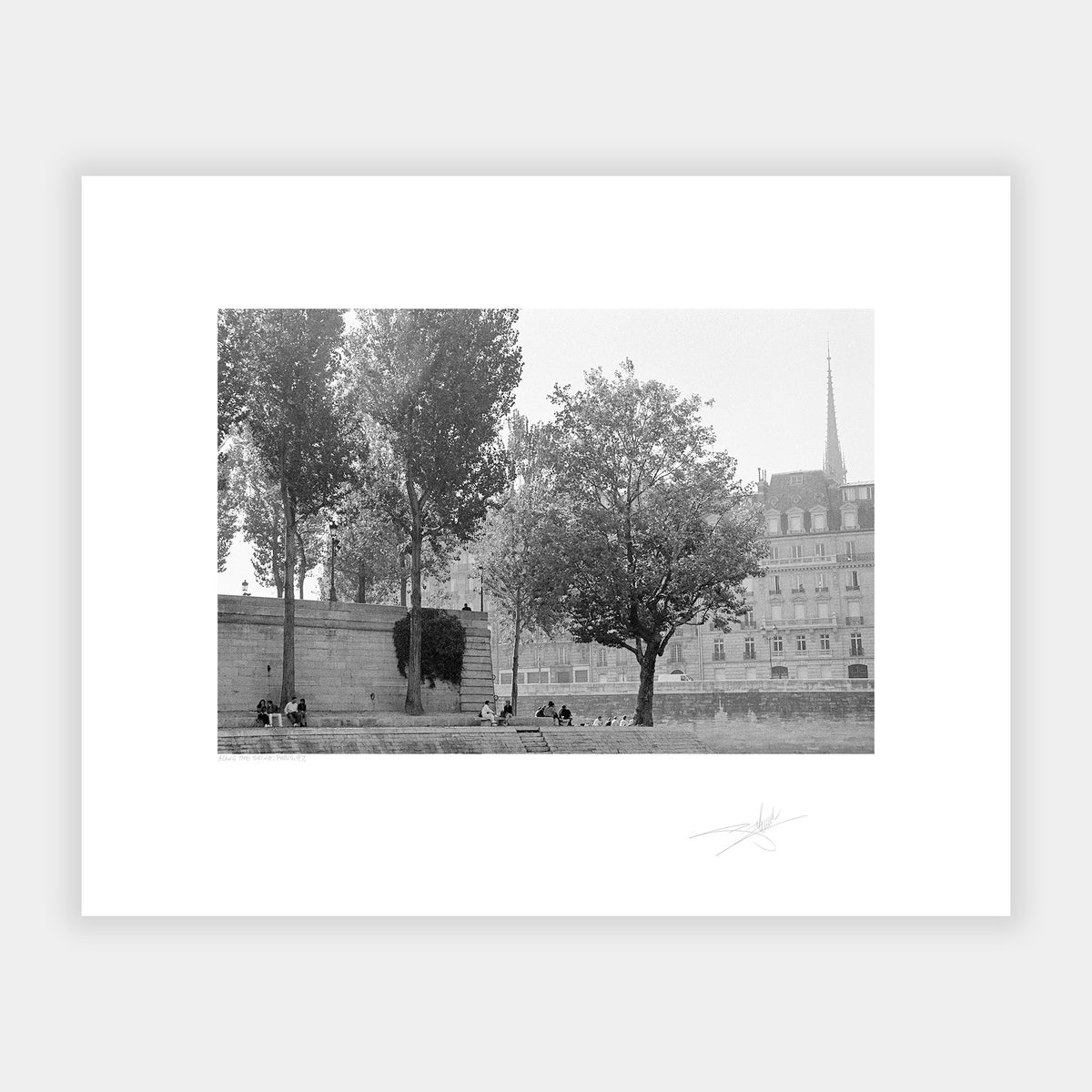 Along the Seine