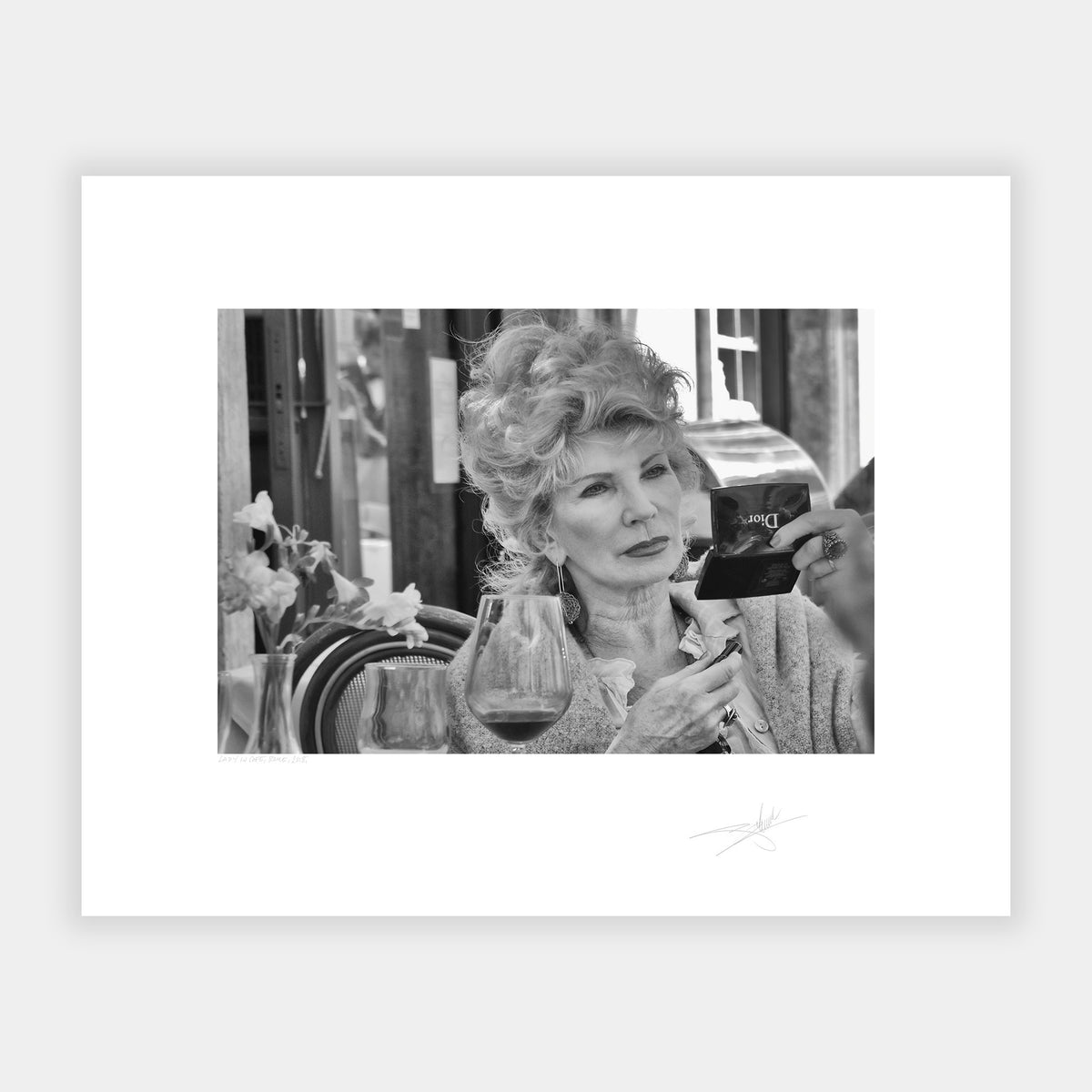 Lady in Cafe