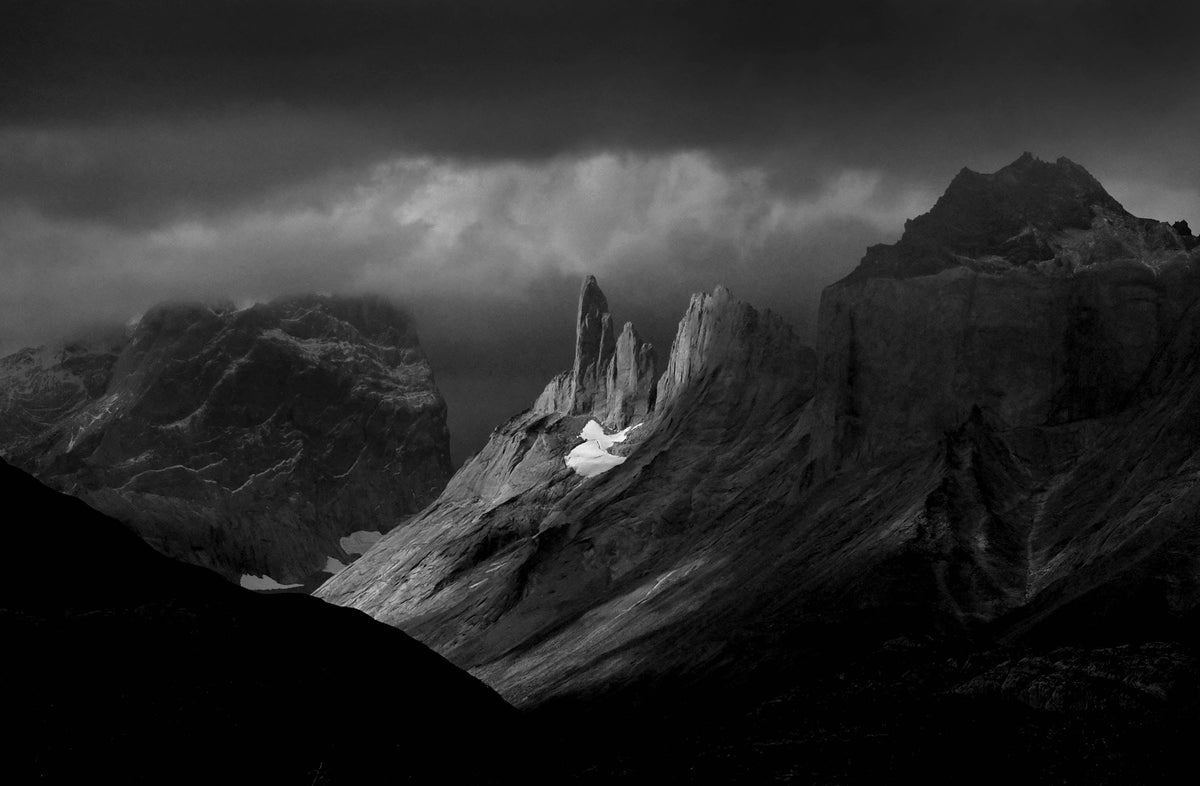 Torres Del Paine — Black & White Photography by Giles Norman