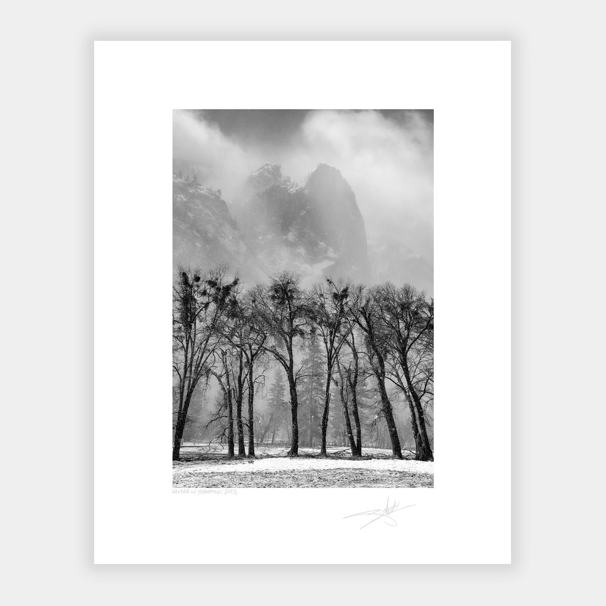 Winter in Yosemite