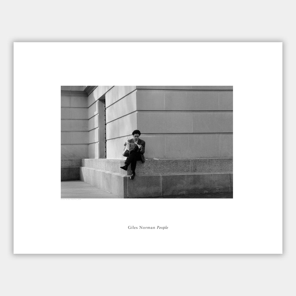 Outside the Met, New York