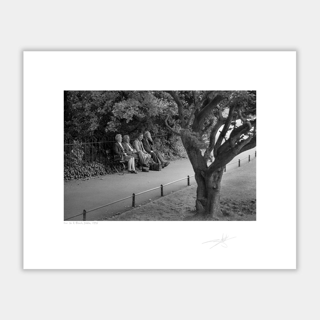 Four On A Bench, Dublin 1992