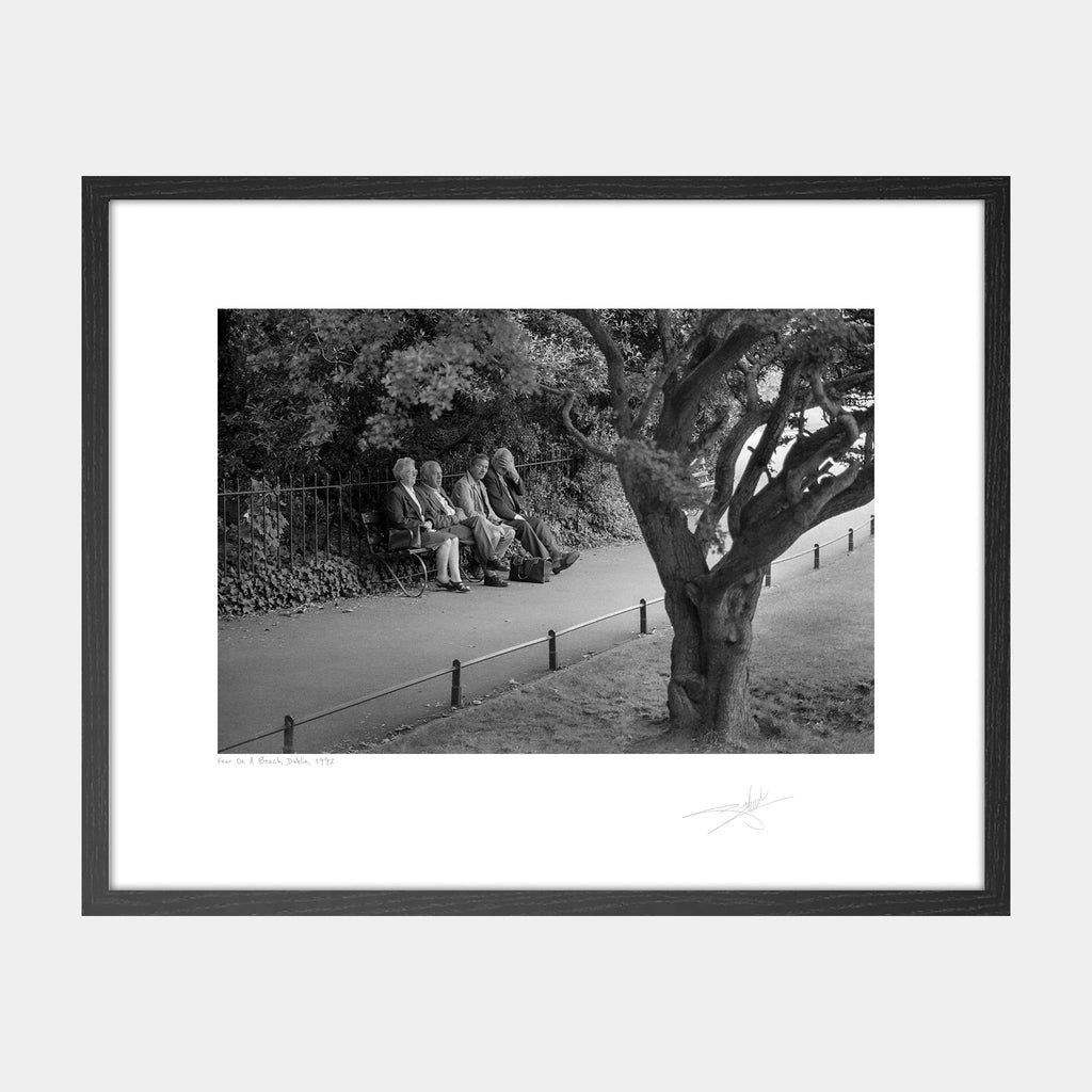 Four On A Bench, Dublin 1992