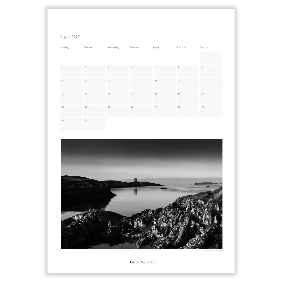 West Cork Calendar 2027