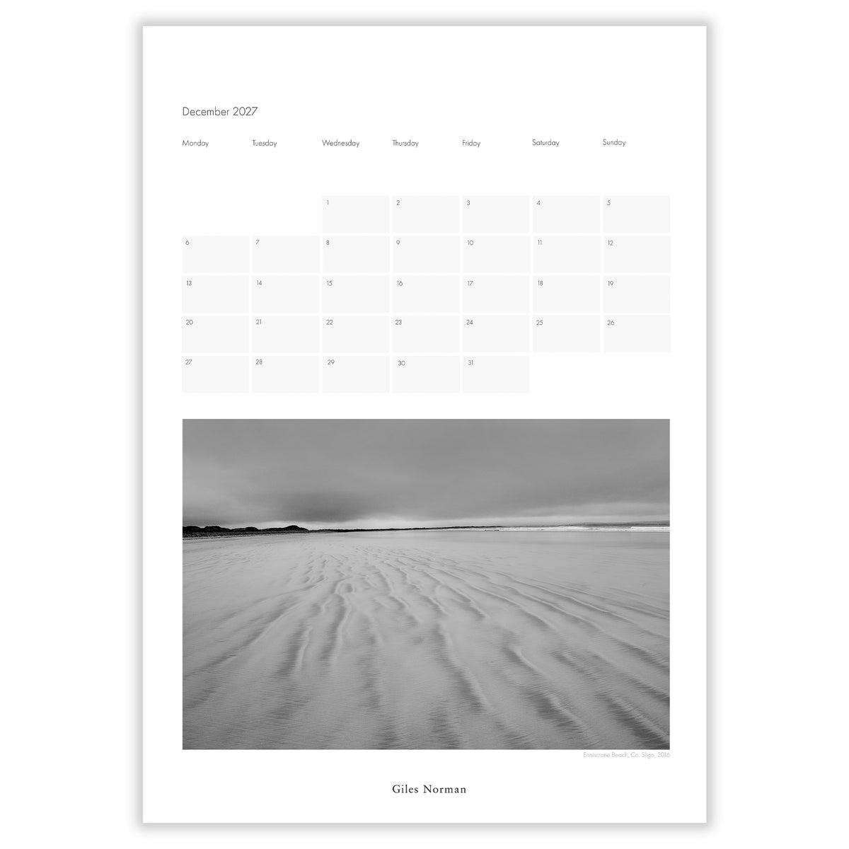 Wild Atlantic Way Calendar 2027