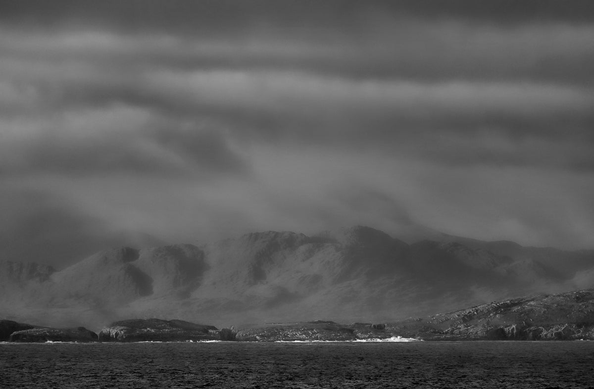 Dark Mountains — Black & White Photography by Giles Norman