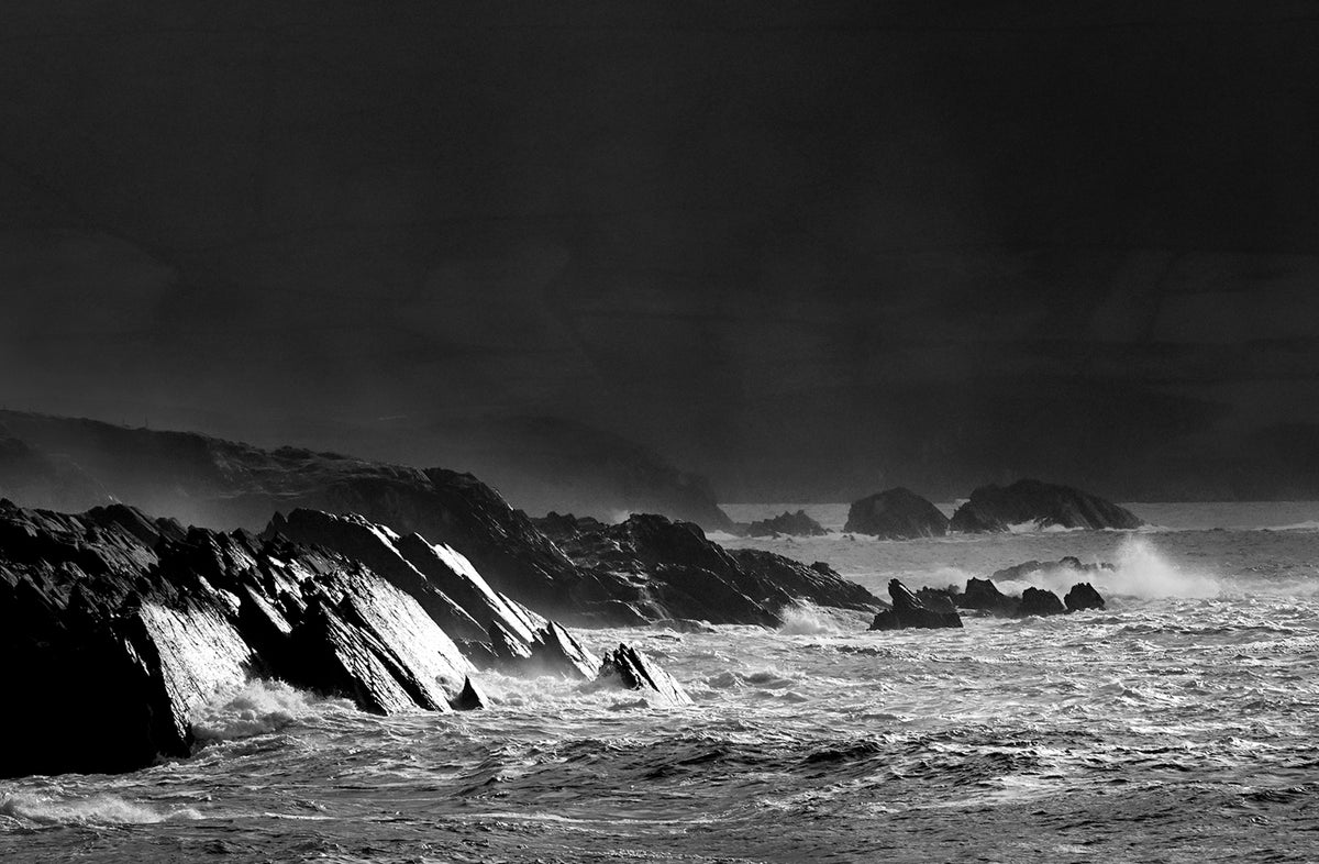 Coastline — Black & White Photography by Giles Norman