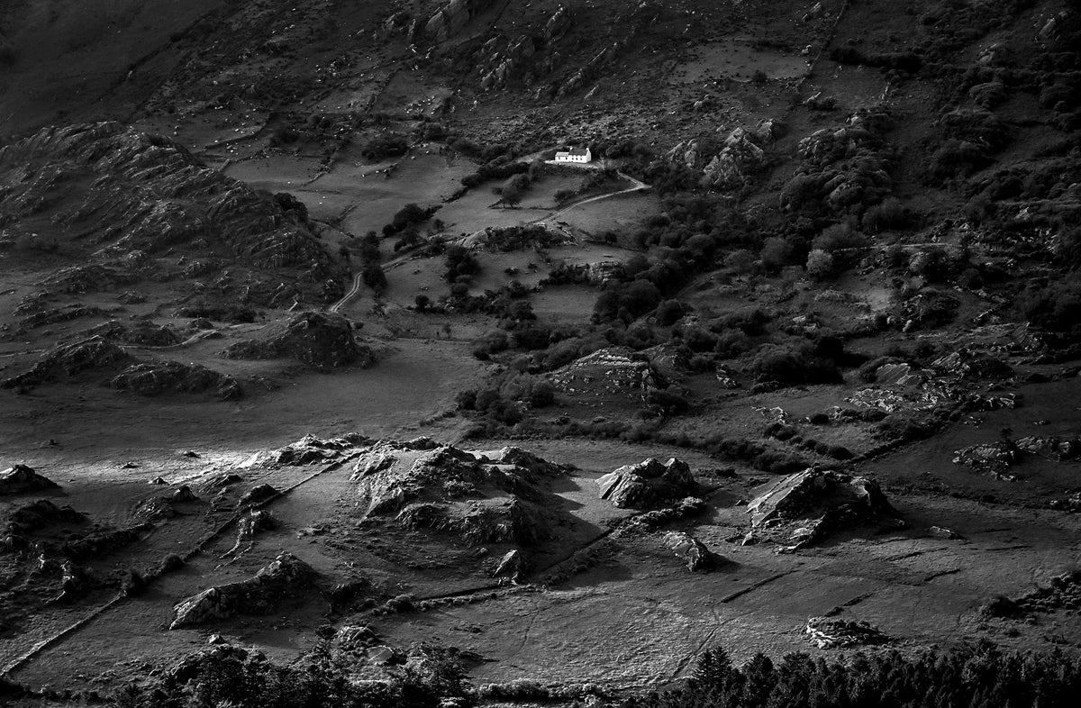 Mountain Cottage — Black & White Photography by Giles Norman