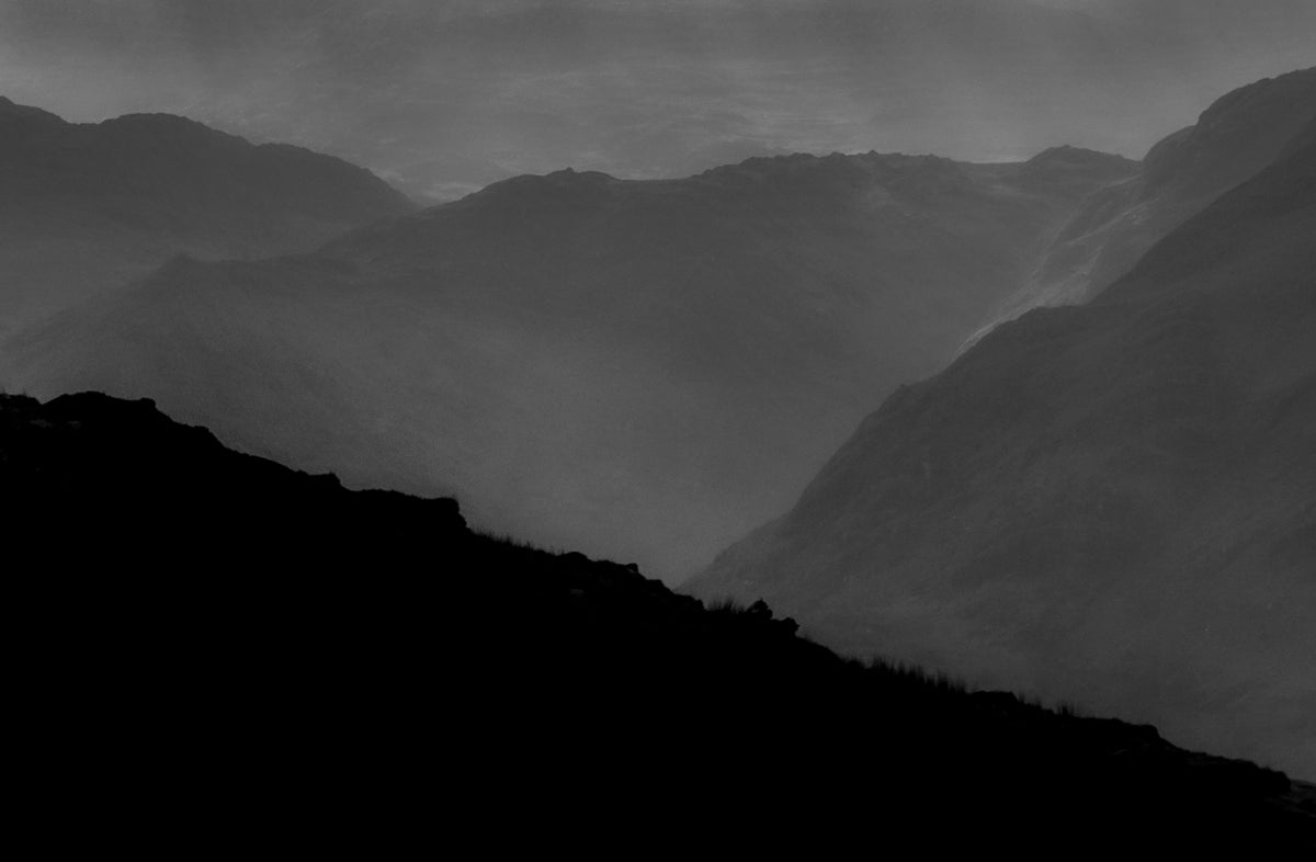 Mountain Shades — Black & White Photography by Giles Norman
