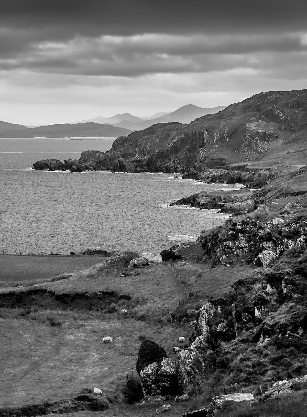 Coastline — Black & White Photography by Giles Norman