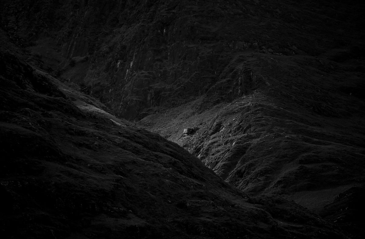 Mountain Light — Black & White Photography by Giles Norman