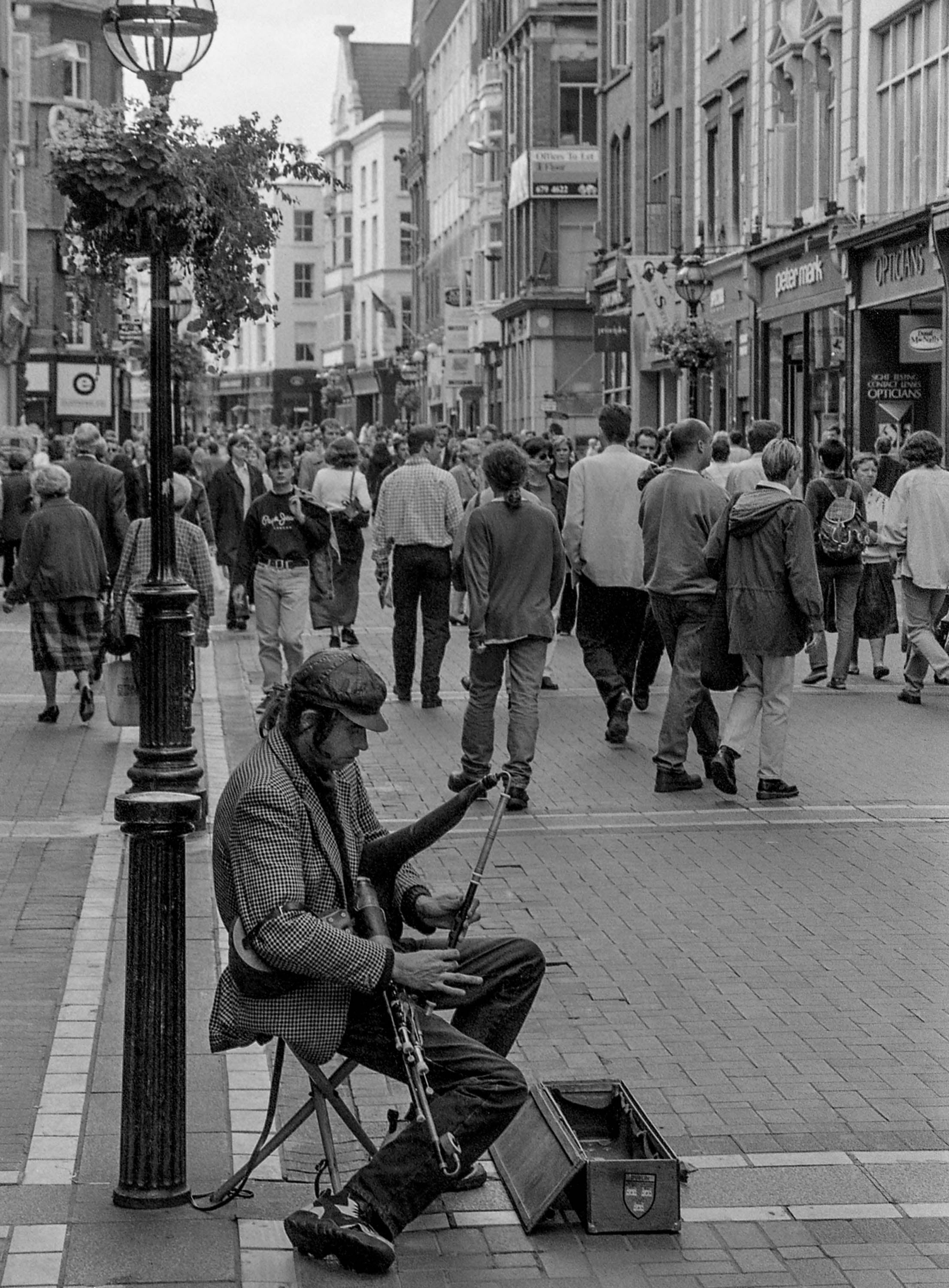 Grafton Street Busker