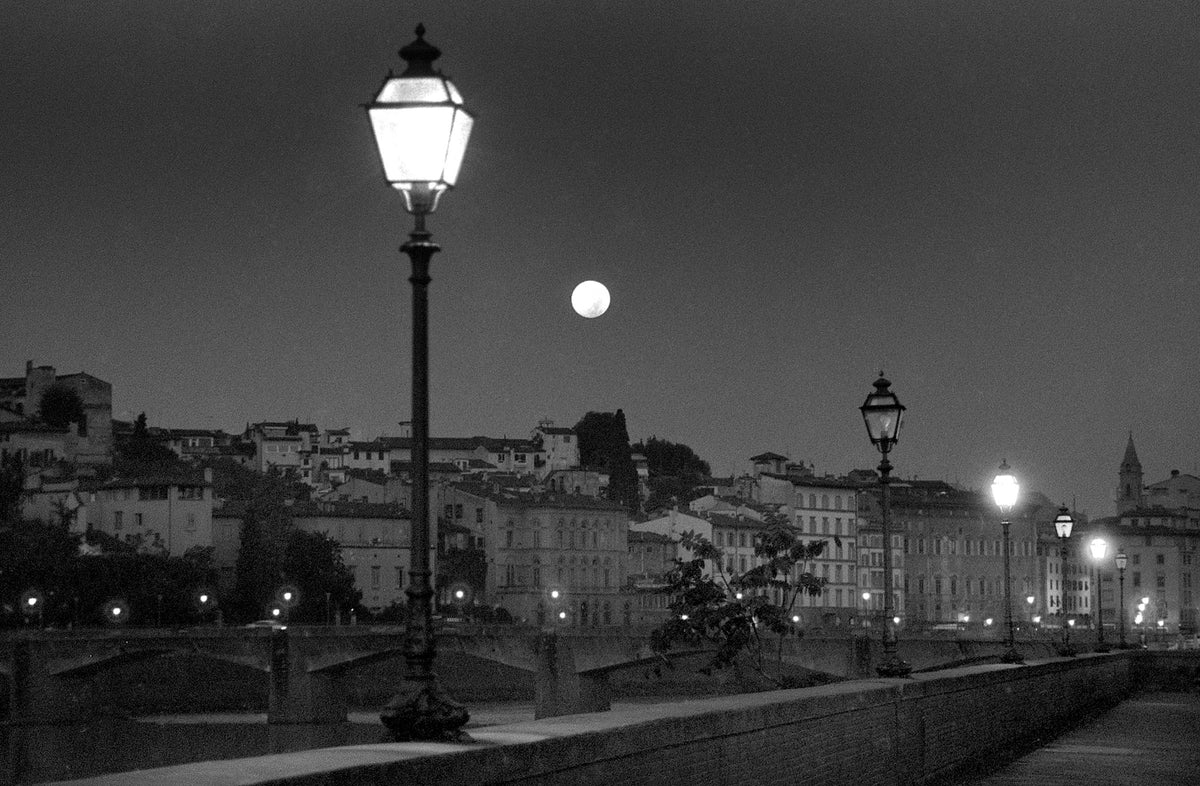 Moon over Florence