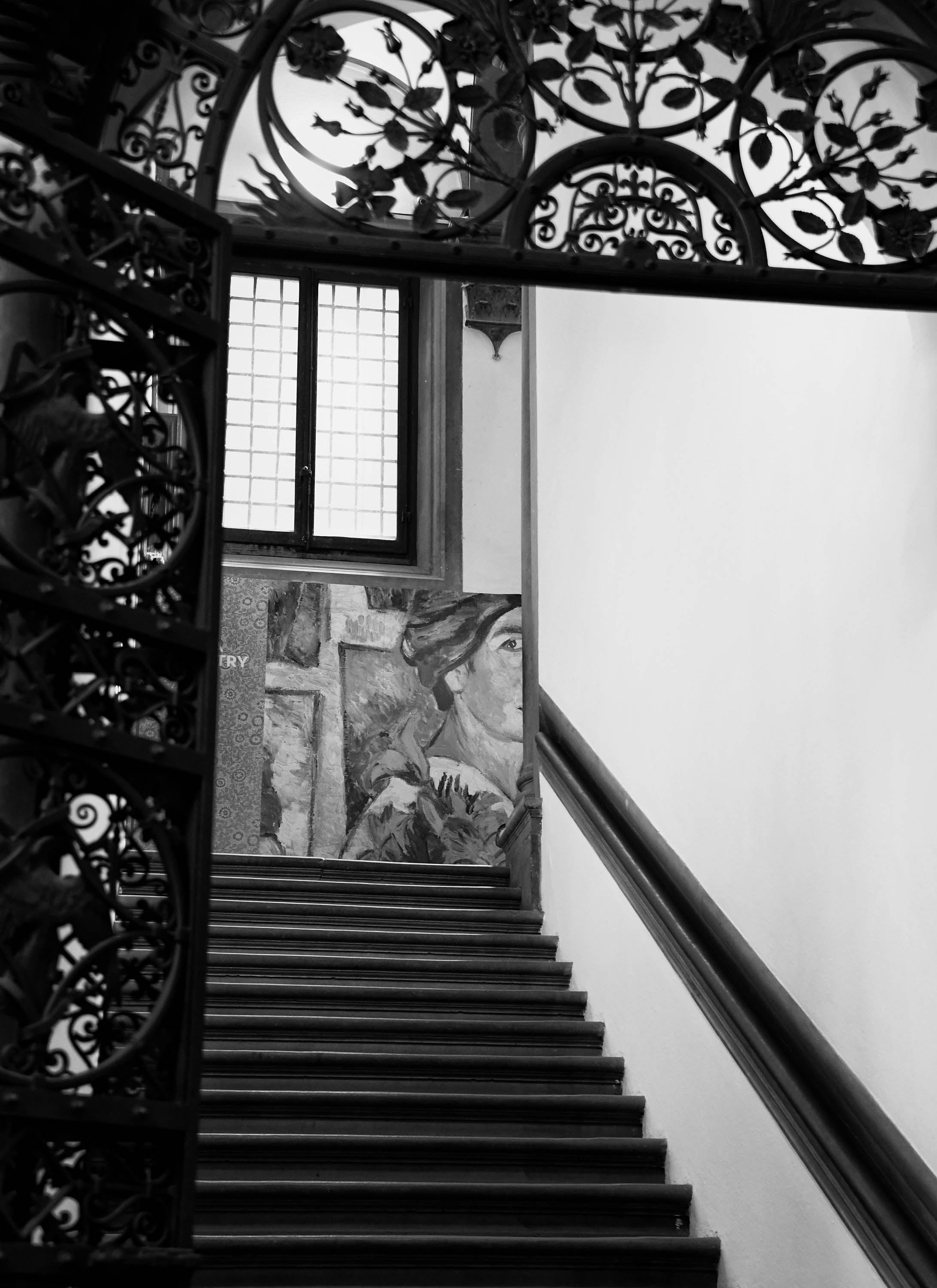 Painting on the Stairs
