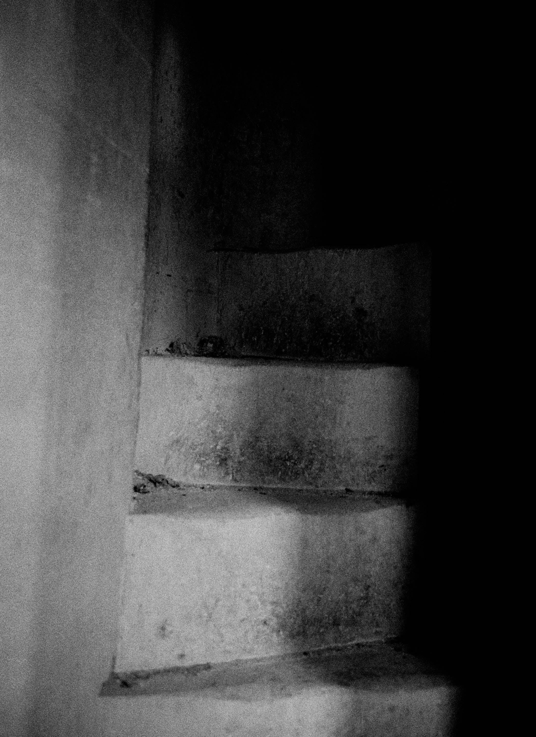 Hidden Stairs, Kylemore Abbey '92 Ireland