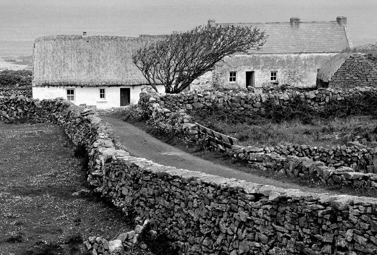 Cottages Aran Islands Ireland