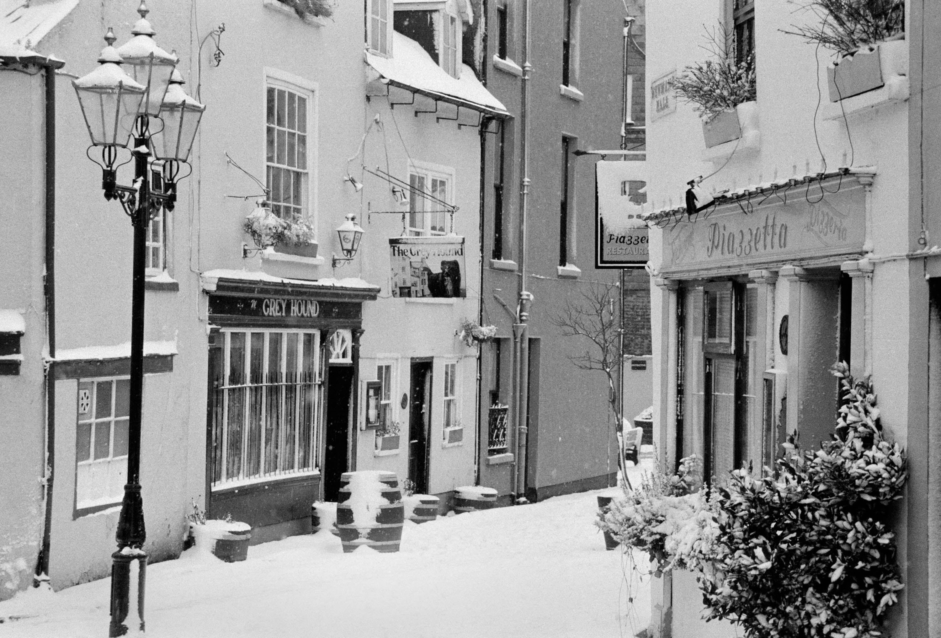 Kinsale under snow '91 Ireland