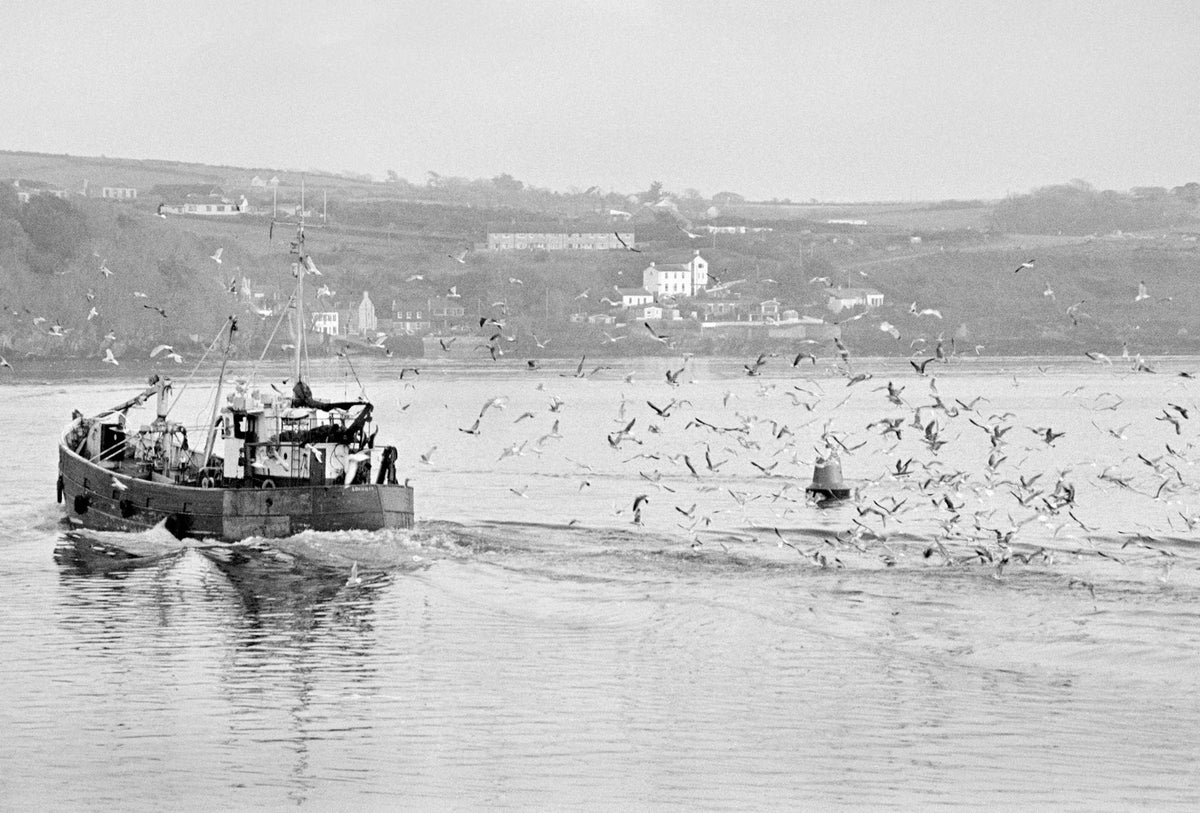 Fishing in Kinsale '87 Ireland