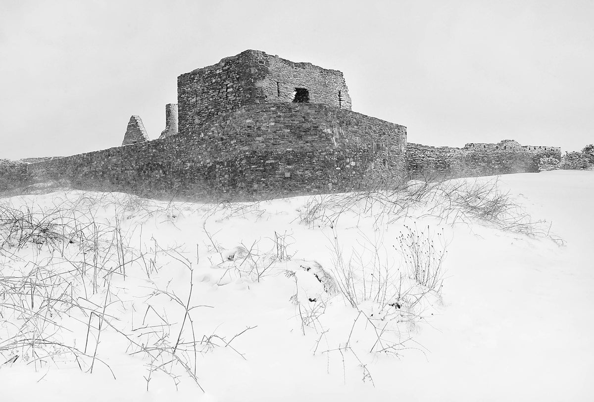 James Fort Under Snow Kinsale Ireland 2018