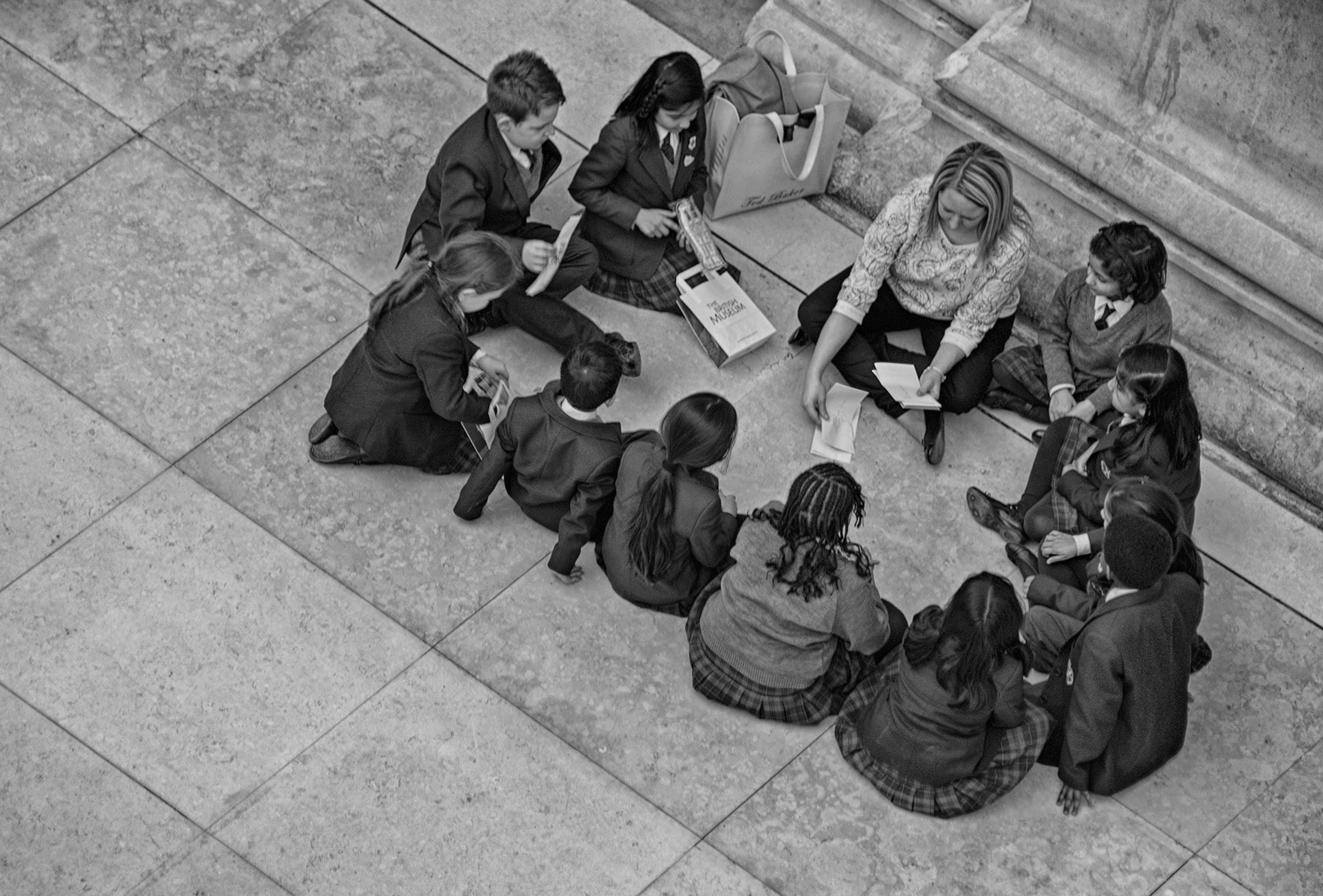 Inside the British Museum, London