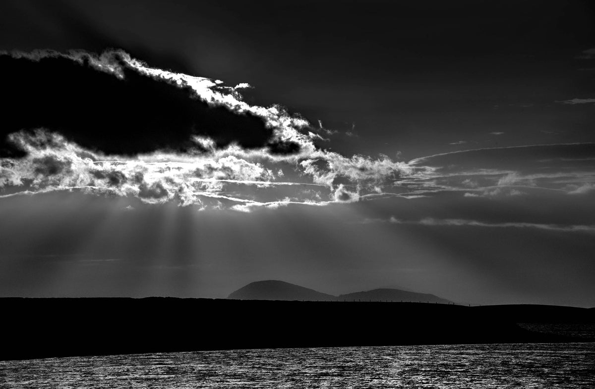 Achill Island sunburst