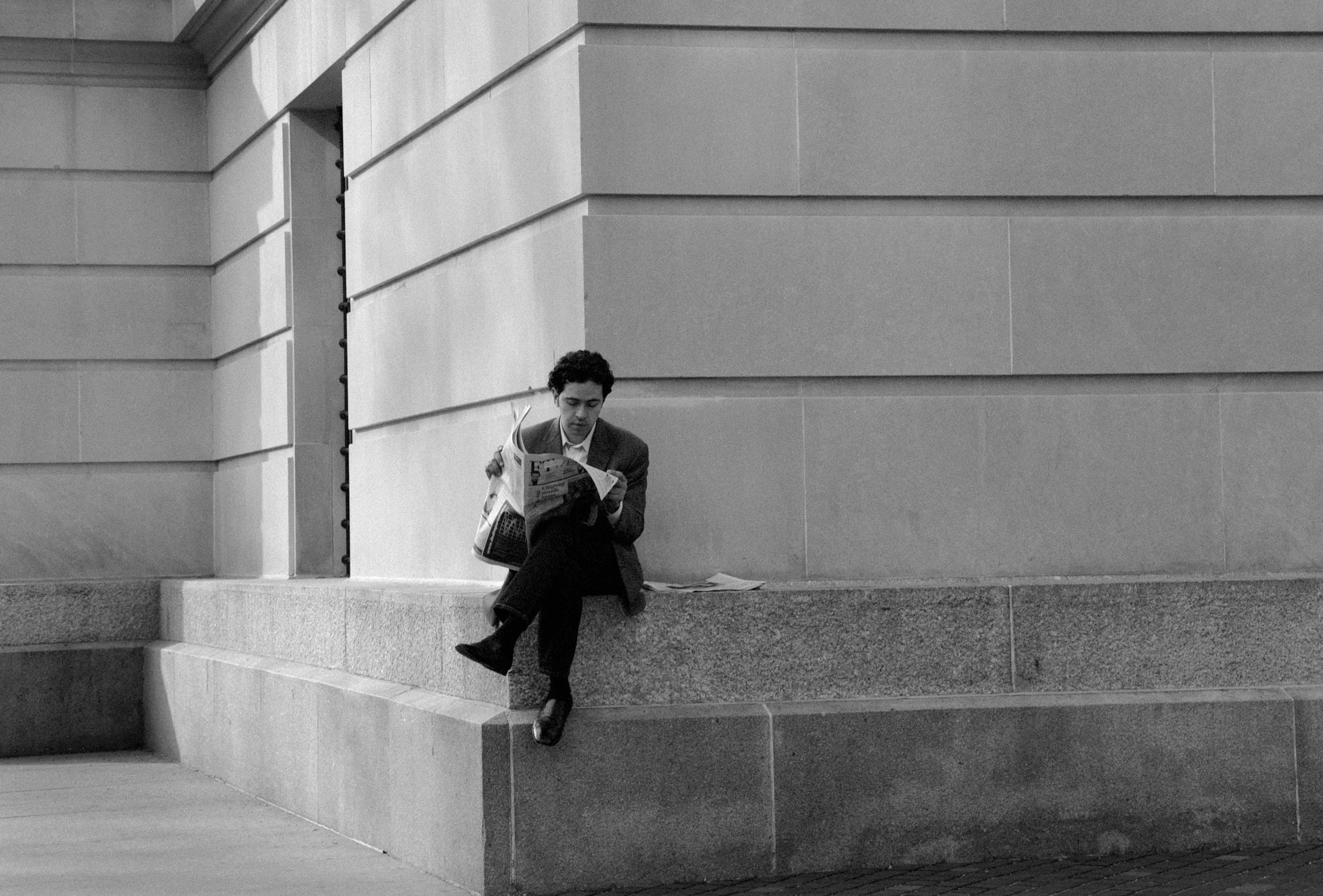 Outside the Met