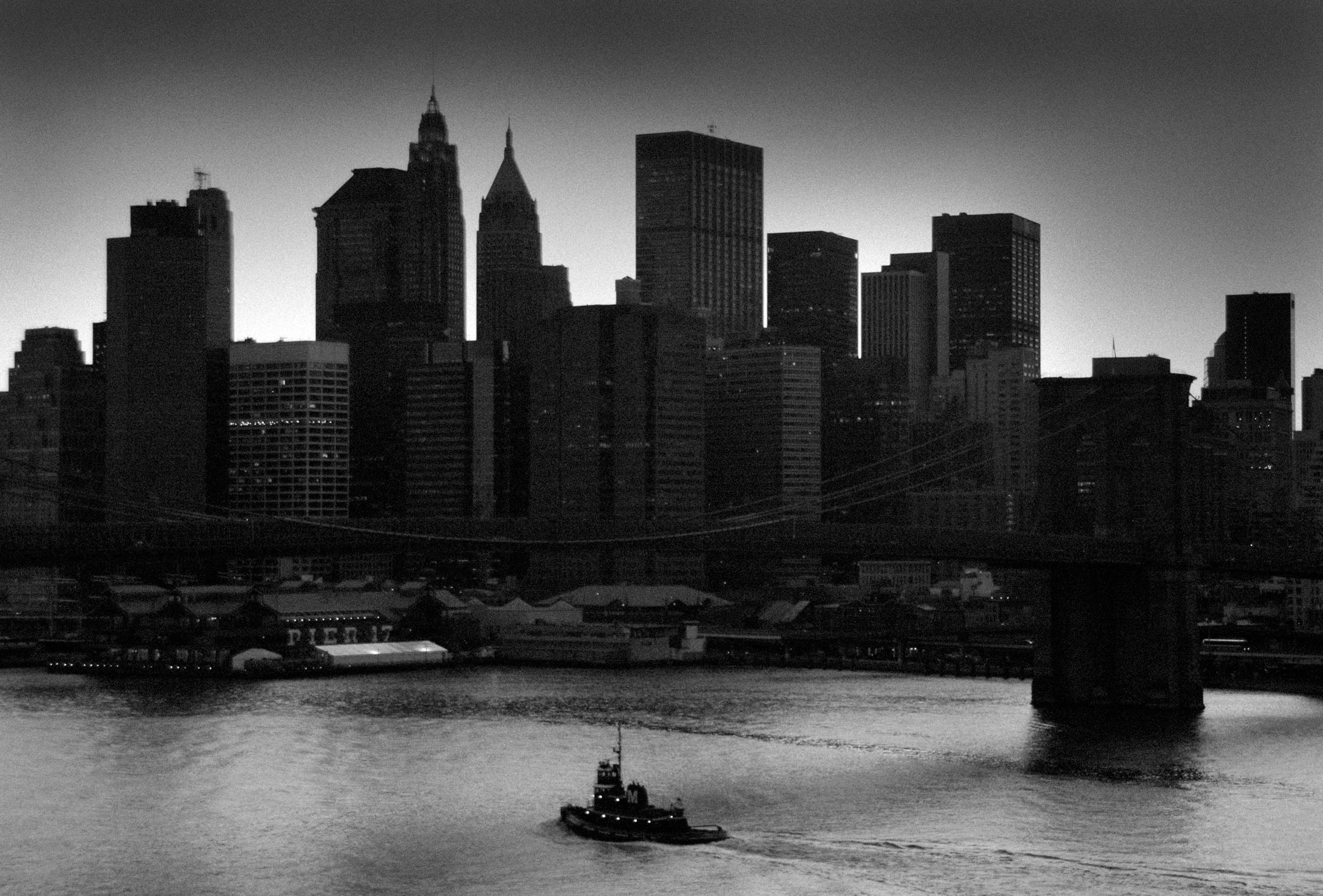 New York by night
