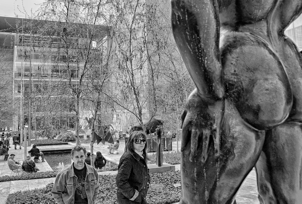 Outside MoMA