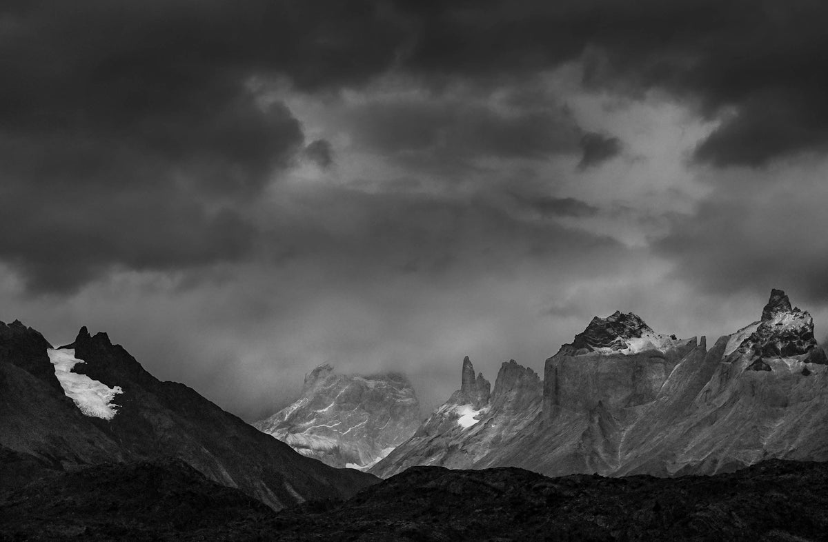Torres Del Paine — Black & White Photography by Giles Norman