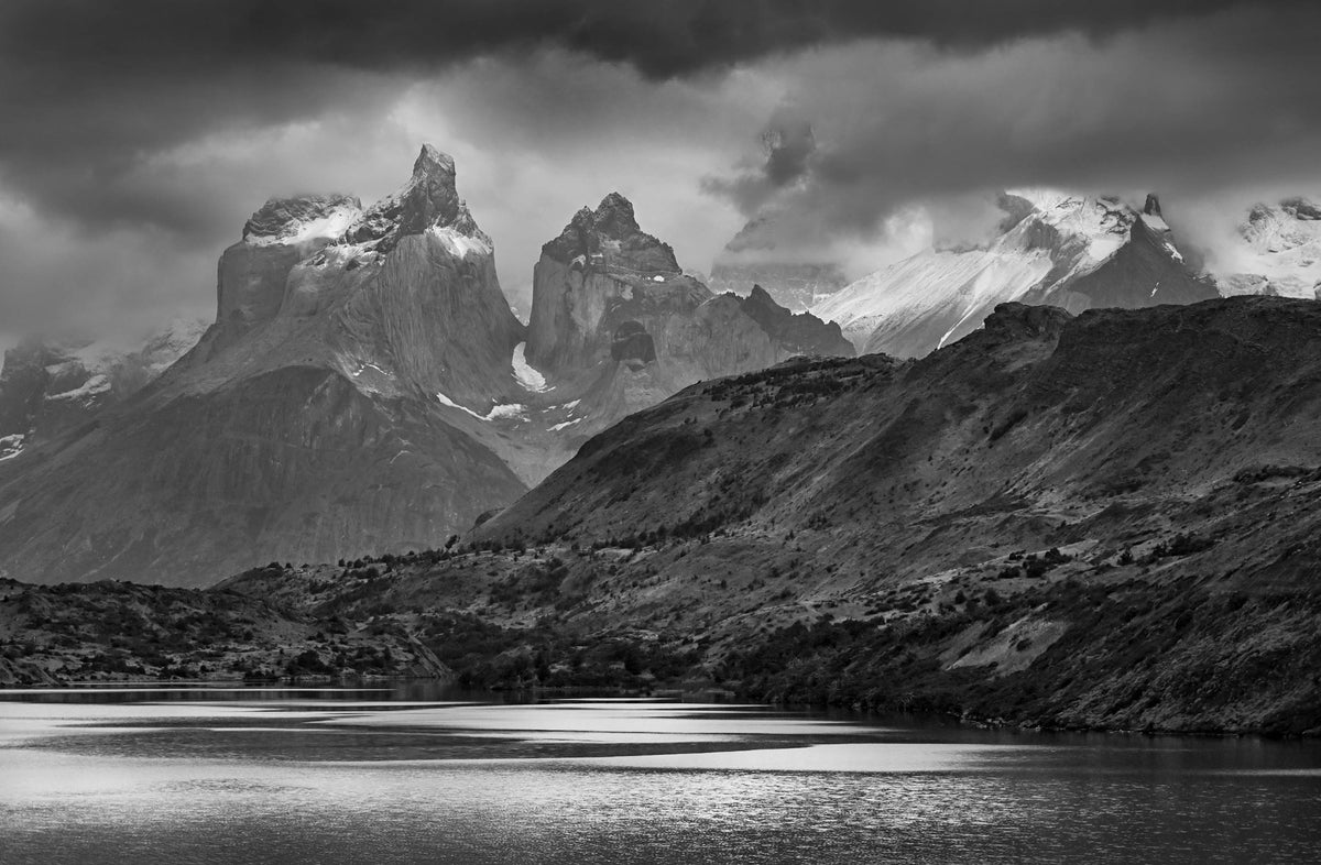 Torres Del Paine — Black & White Photography by Giles Norman