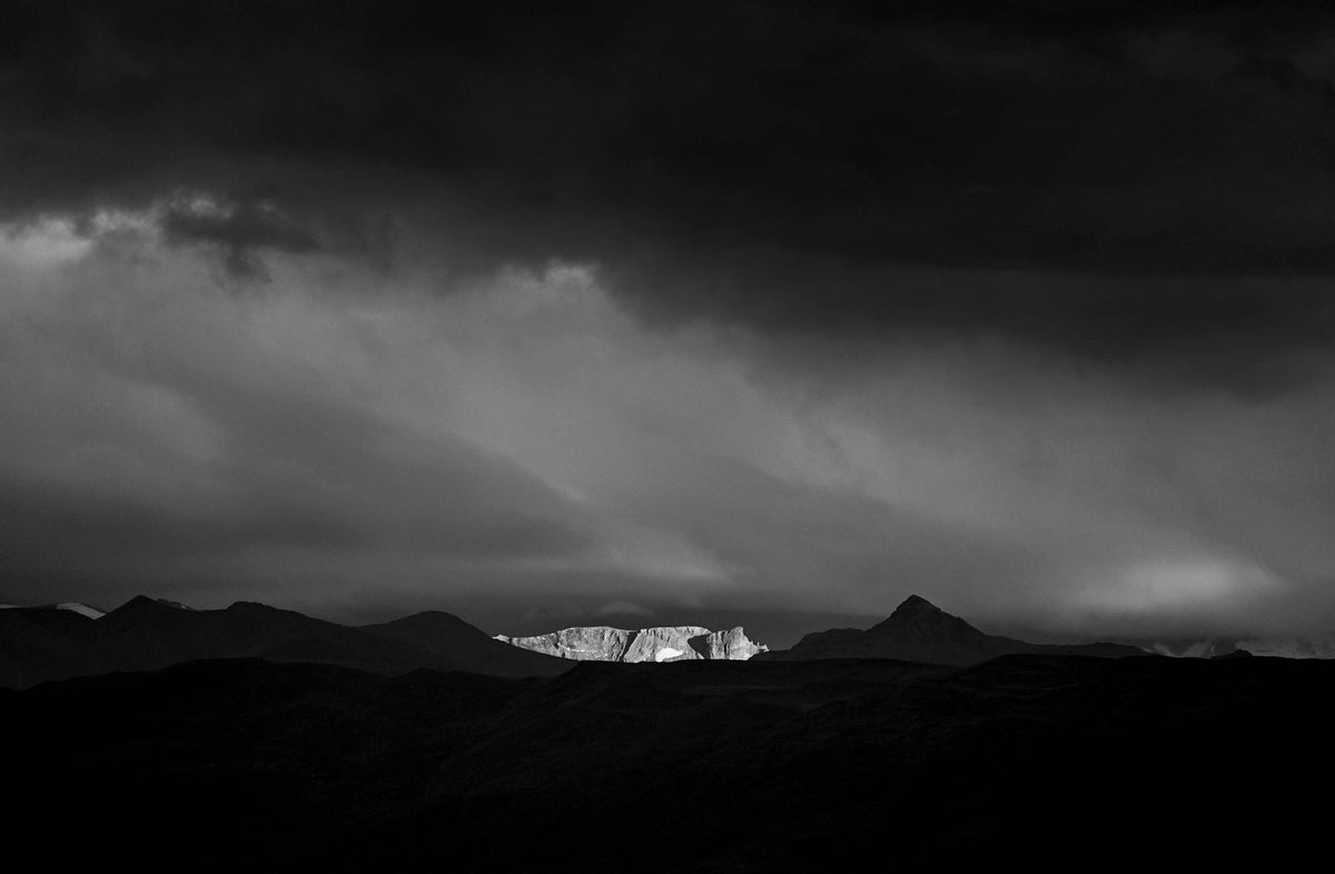 Distant Snow — Black & White Photography by Giles Norman