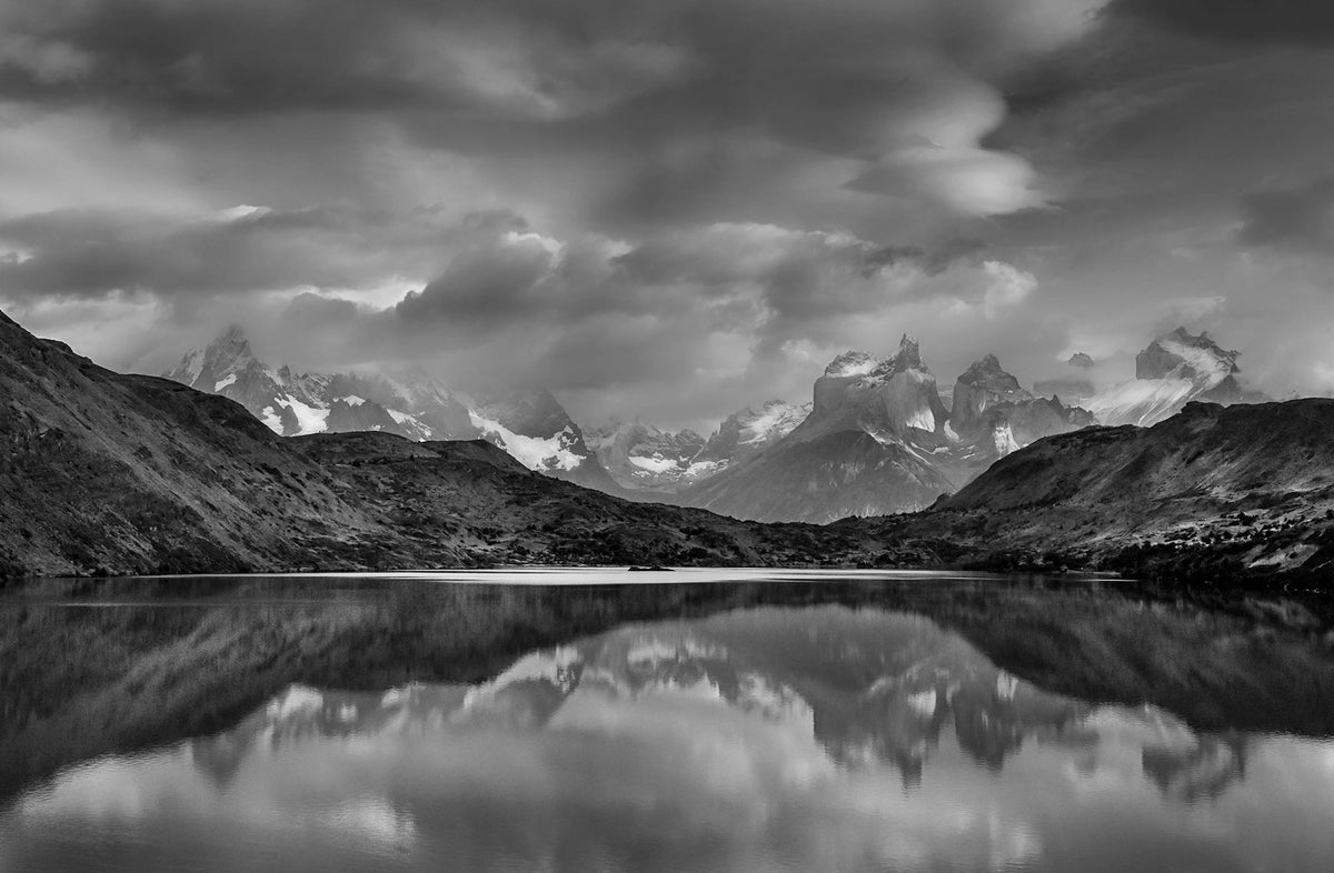 Lake Reflections — Black & White Photography by Giles Norman