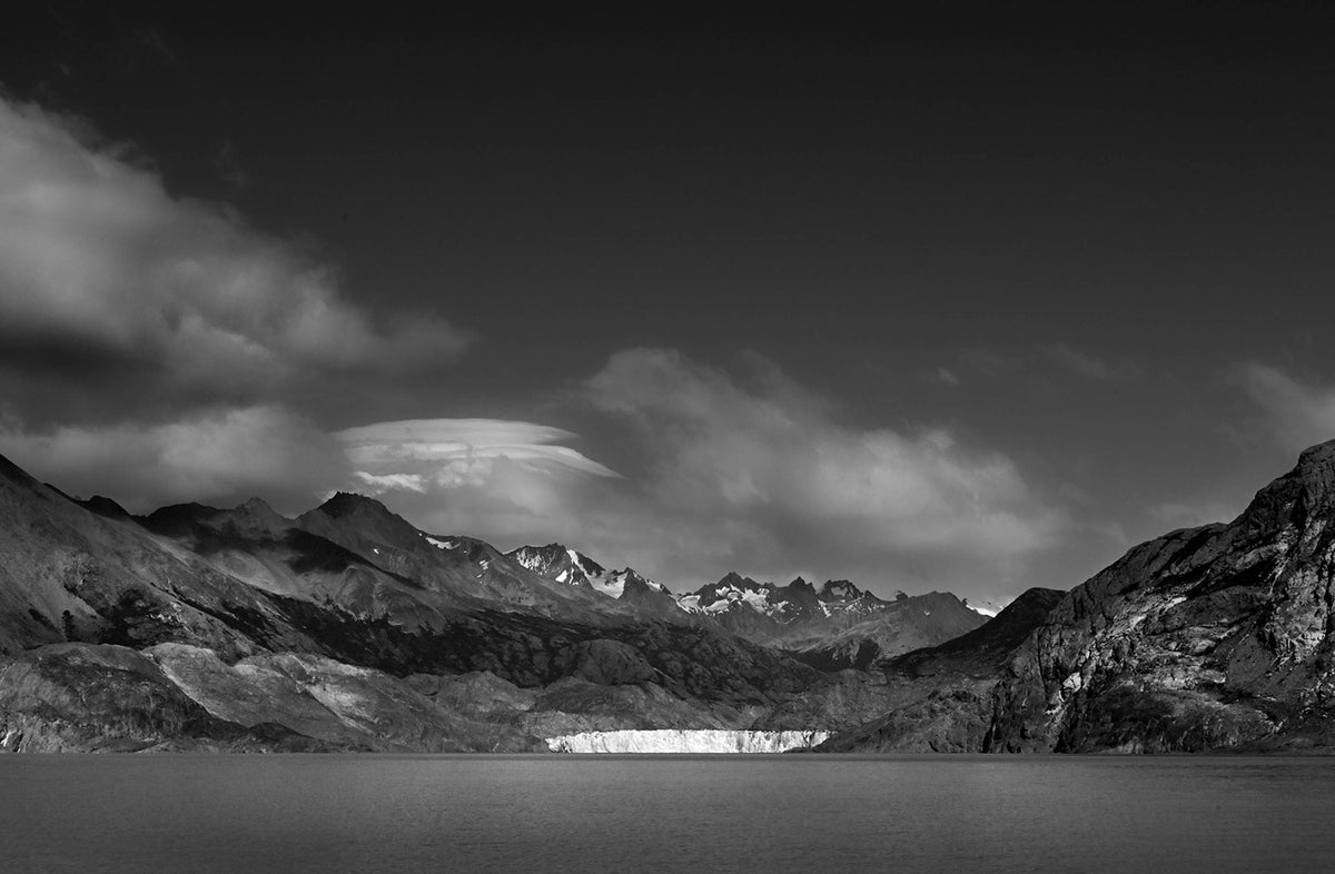 Glacier — Black & White Photography by Giles Norman