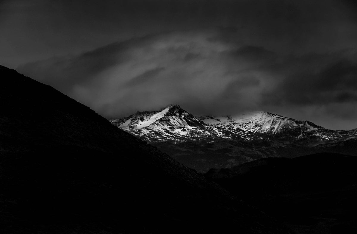 Distant Snow — Black & White Photography by Giles Norman