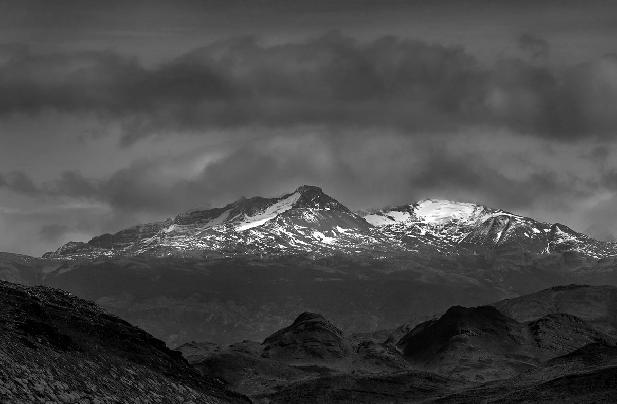 Distant Mountains — Black & White Photography by Giles Norman