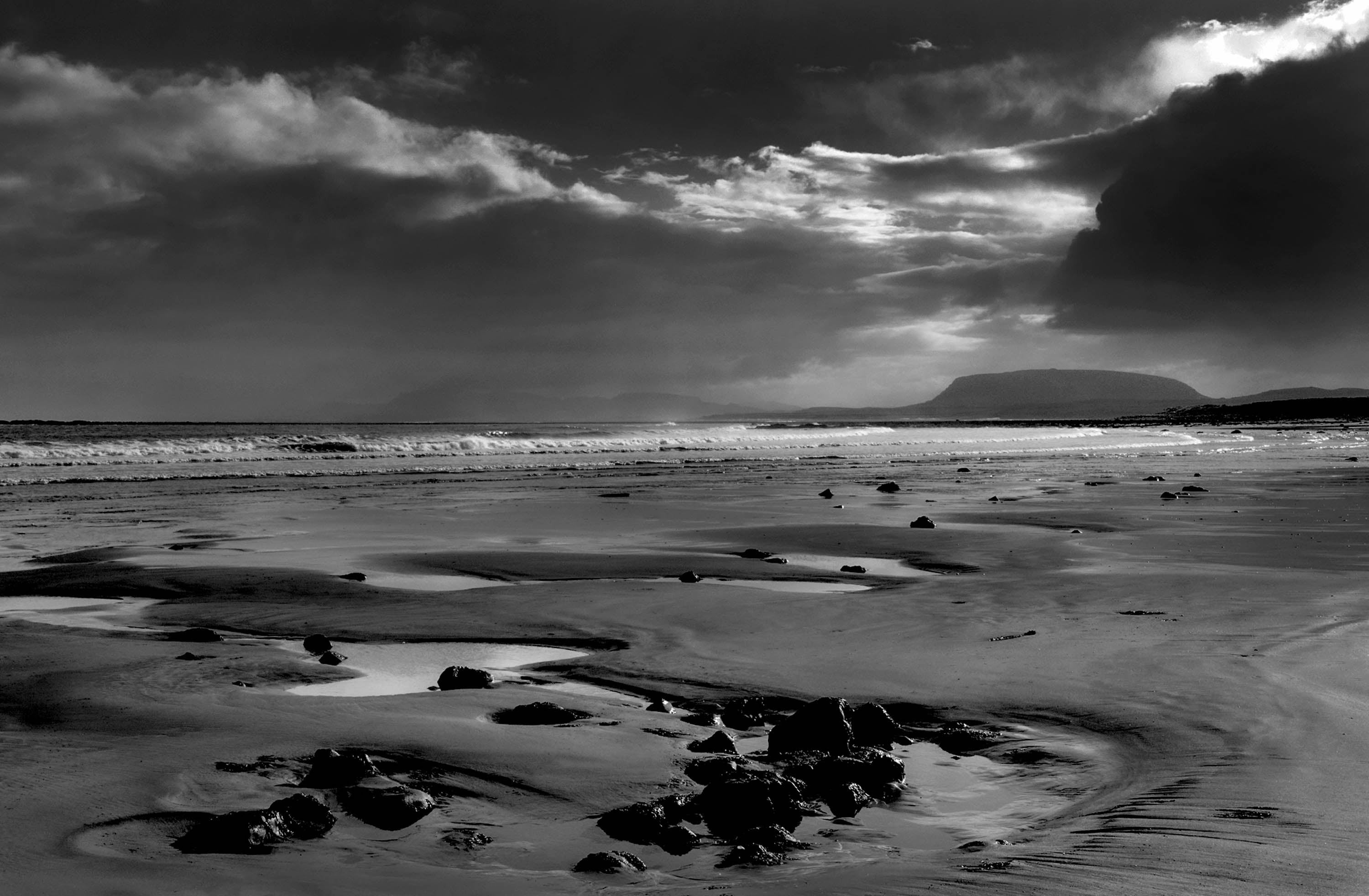 Evening beach