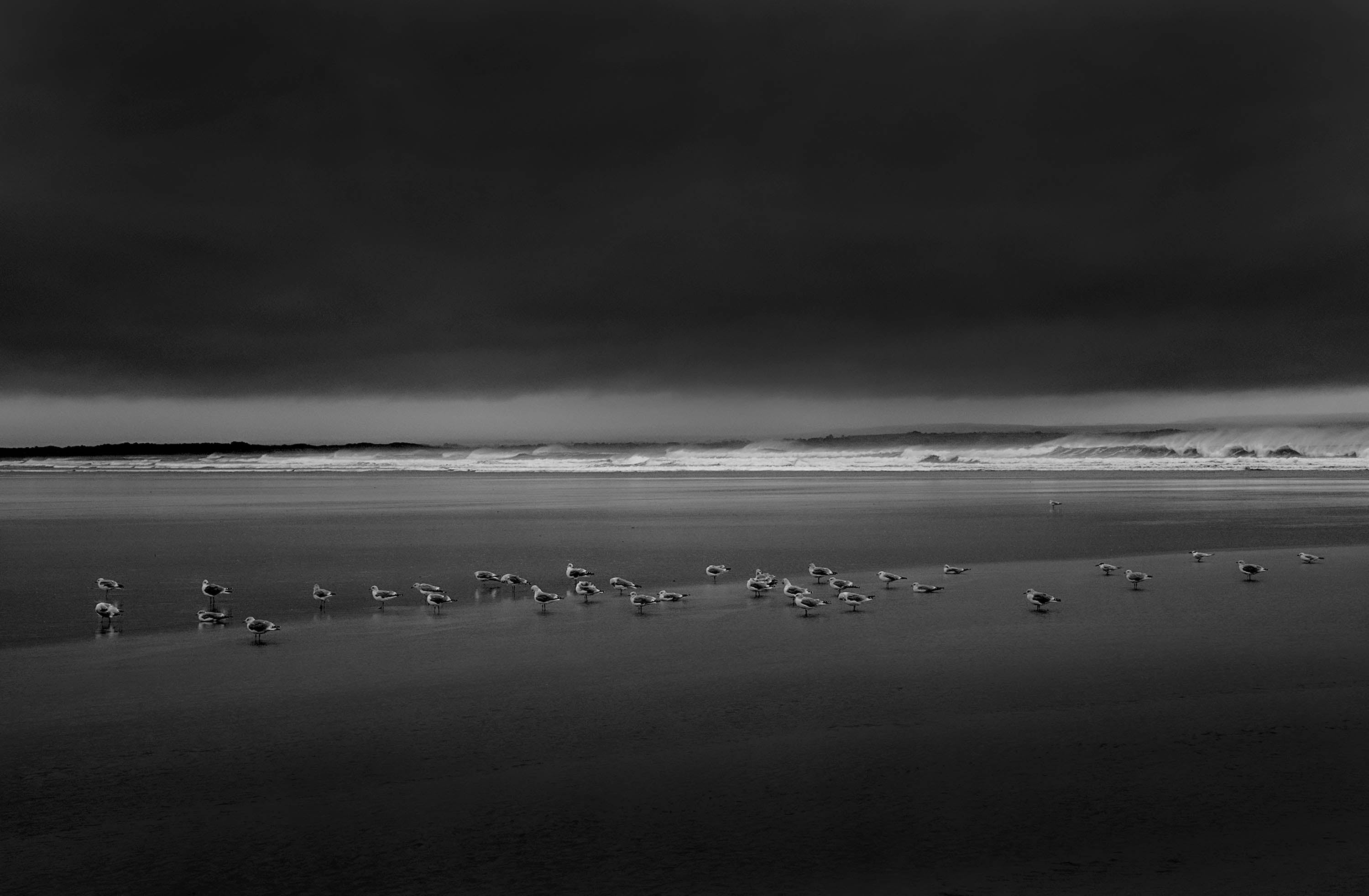 Evening beach