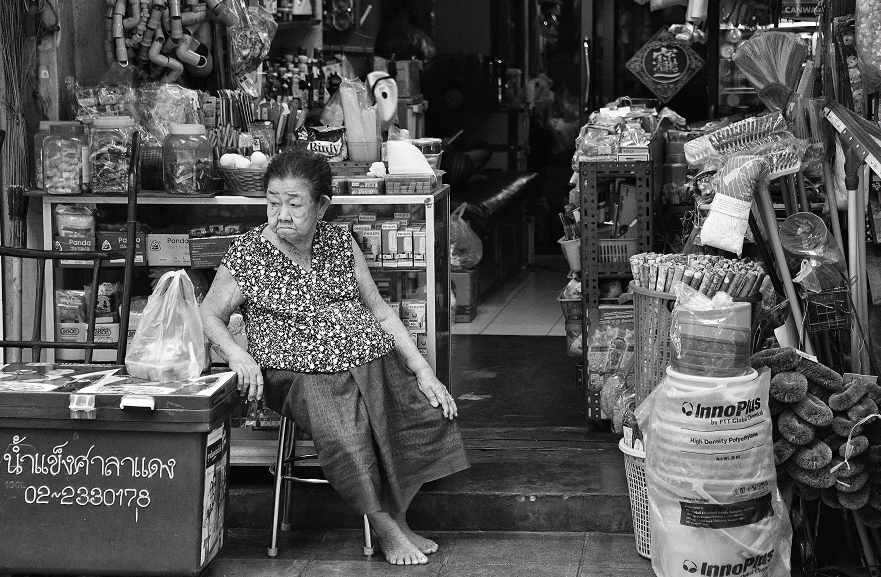 Bangkok Market Seller