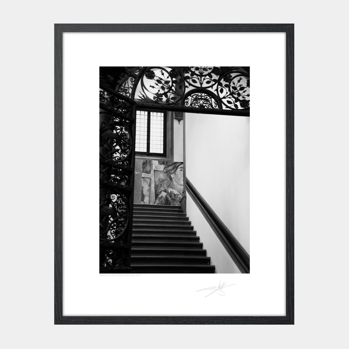 Painting on the Stairs