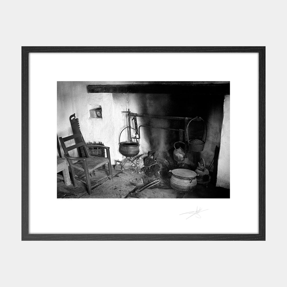 Fireplace, Bunratty, '92 Ireland